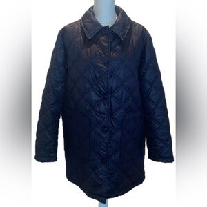 Kate Spade Gingham Quilted Coat